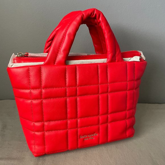 kate spade | Bags | Nwt Softwhere Quilted Leather Mini Tote